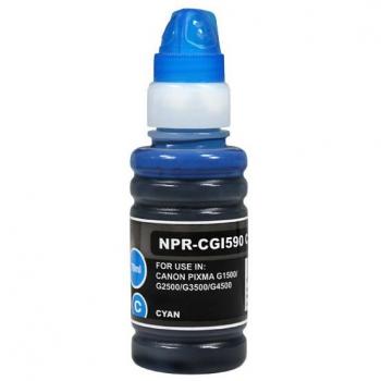 Tinta de Repuesto Compatible Canon GI590 Cyan de 70ml