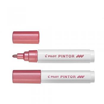 Rotulador Pilot Pintor M 1.4mm rosa metálico