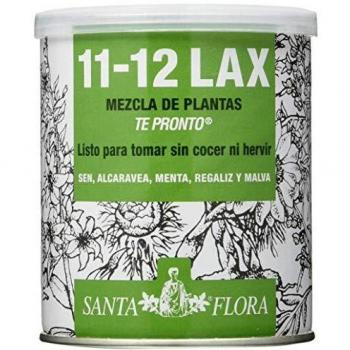 DIMEFAR - Santa Flora 11-12 Lax Bote - Regulador Intestinal - Sen + Alcaravea + Regaliz + Menta + Malva, 70g | Regulador Intestinal