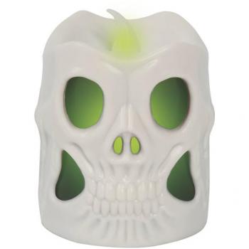 Vela Calavera Led 6 cms