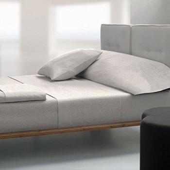 Tolrà TK016  - Juego de sabanas con 3 piezas para cama de  180 cm, color lino