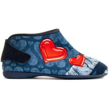 Zapatilla de casa confortable para mujer Northome Conforthomew26 76810 Azul