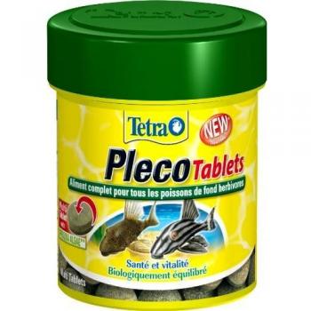 Tabletas Tetra Pleco - Alimento Completo para Peces de Fondo Herbívoros (120 Compresas)