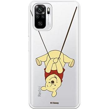Funda para Xiaomi Redmi Note 10 5G Oficial de Disney Lilo & Stitch Angel & Stitch Beso Transparente, Carcasa de Silicona Flexible con Licencia Oficial