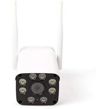 Greenice | Cámara Videovigilancia 1080p Compatible Tuya - Dia/Noche - Detector Movimiento -Audio - Adaptador 12VDC