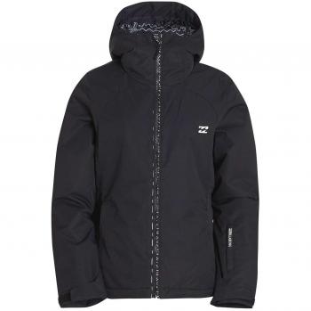 Billabong Chaqueta para mujer, color negro, tamaño medium