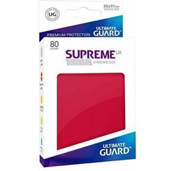 Supreme UX Sleeves Standard Size Rojo