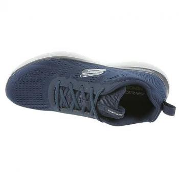 Skechers Men's Summits Torre Multi-Sport Sneakers in Navy Blue with Memory Foam, Size 42