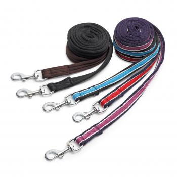 Cojín de plomo rienda condados Negro negro Talla:6 pies