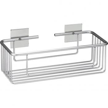 BELTRAN 3372 INOX - Jabonera rectangular de rejilla profunda con adhesivo