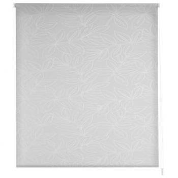 Estor Enrollable Translúcido Jacquard Moderno Selene Blanco/Gris 170 x 255 cm