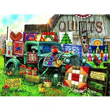 SunsOut Tom Wood Quilts for Sale 1000-Piece Puzzle