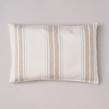 Fundas de almohada de lino Bassols Suit Beige