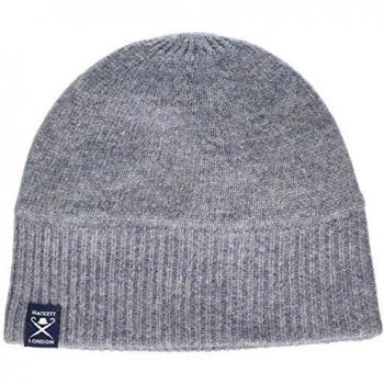 Hackett London Kids Basic Beanie Sombrero, Gris