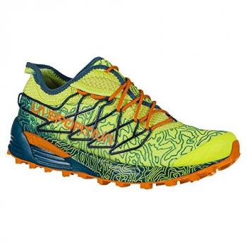 La Sportiva Mutant Men's Trail Running Shoes - Yellow/Blue (Size 41)