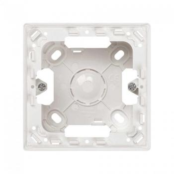 Caja de Superficie Simon 270 con 1 Elemento Blanco