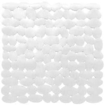 Alfombra Antideslizante de Ducha PVC Marathon 54x54cm Blanca