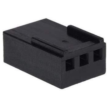 Mod/Smart Fan Power Connector 3pin Socket - Black