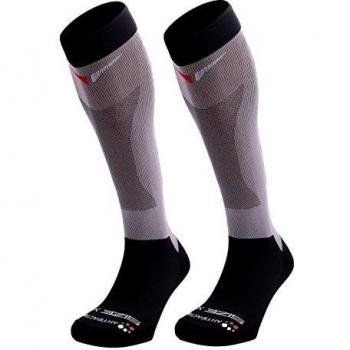 sunkaa emana Compression Full Socks - Calcetines para hombre, color negro, talla M/L