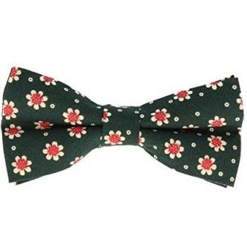 Frederic Thomass corbata de lazo encuadernado Verde floral