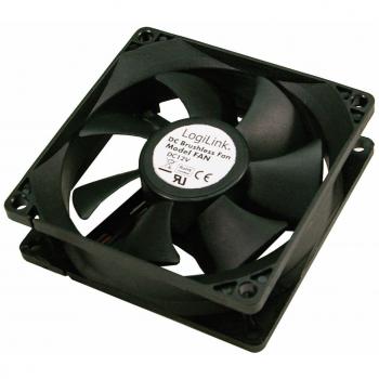 Ventilador de Carcasa para PC LogiLink FAN103 - 120 mm, Negro, Conector Y