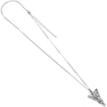 Collar Evenstar de El Señor de los Anillos - Talla Única, Aleación de Zinc y Cobre, Plata