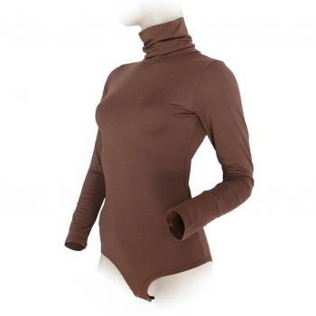 Muse - Body - Básico - Cuello tortuga - Manga Larga - Opaco - para mujer blanco M