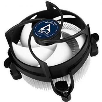 ARCTIC Alpine 12 - Silent CPU Cooler, Intel 115X Compatibility, PWM Sharing Fan Technology, Aluminium, for TDP up to 95W, Single Mounting - 92mm
