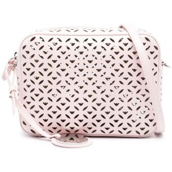 Emporio Armani Women's Perforated Camera Bag in Pink | Size UNI | Y3B092YVX3E80709