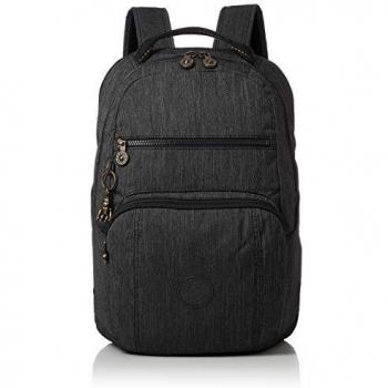 Kipling TROY - Mochila escolar, 23 liters, Negro