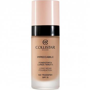 Collistar Impeccabile Long Wear Foundation Long-Lasting Foundation SPF 15 5N Amber 30 ml