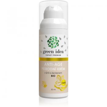 Green Idea Anti-Age Natural Cream with Q10 and Ginseng for Mature Skin 50 ml