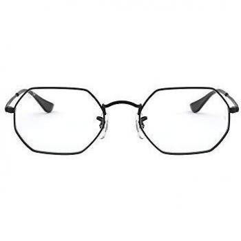 Ray-Ban Rx6456 Gafas, Black, 53 Unisex