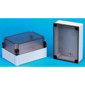 Caja de Instalación Fibox PC 200/125 XHG, Policarbonato Gris RAL 7035, 225 x 180 x 125 mm, IP67