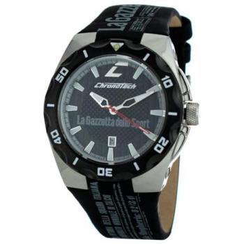 Reloj Analógico de Cuarzo para Hombre Chronotech CT7935M-12 con Correa de Cuero y Diámetro de 43 mm