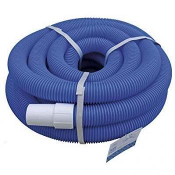Manguera autoflotante de 10 metros de longitud con diámetro de 3,8 cm, fabricada en polietileno y color azul - ViveFerreteria