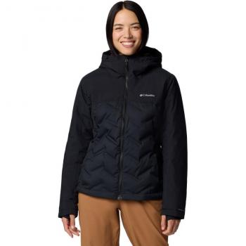 Chaqueta de mujer Columbia Grand Trek III Down con capucha negra - M