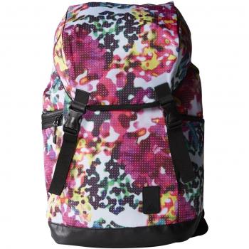 adidas Gym BP1 - Mochila para mujer, color rosa / negro / azul, talla NS