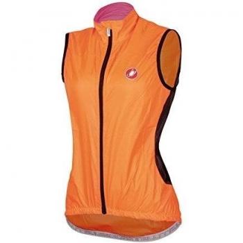 Castelli - Vest Velo, color naranja, talla M