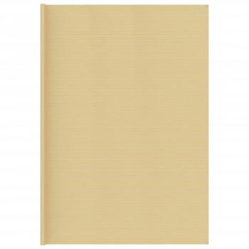 Alfombra para tienda de campaña beige 400x700 cm
