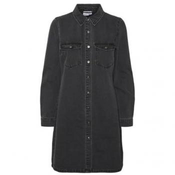 Vero Moda Jennie Women's Black Denim Short Dress