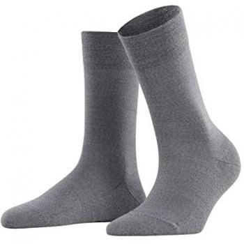 Falke Sensitive Berlin Merino Wool Comfort Cuff Socks for Women - Eco-Friendly, Size 2.5-5