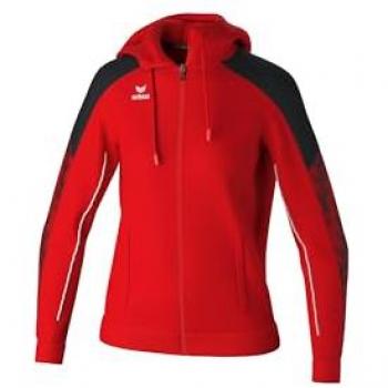 Erima Evo Star Women's Training Jacket Red/Black Size 34