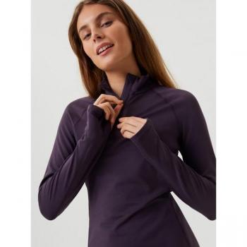 Björn Borg Long Sleeve Midlayer Women Violet Size S