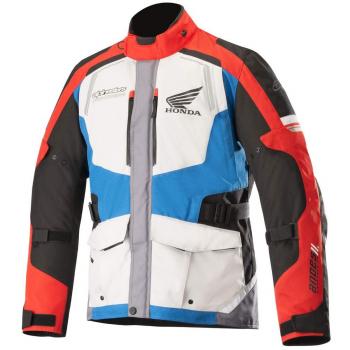 Alpinestars Chaqueta para moto Andes V2 drystar Jacket Honda Gris Azul Rojo L