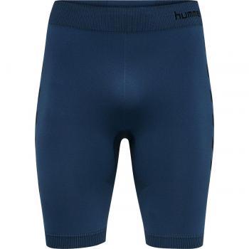 Pantalón Corto Hummel Hmlfirst Training para Hombre en Color Azul con Mallas Cortas First Seamless Training