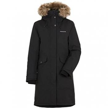 Didriksons Women's Erika Parka - Black, Size 42