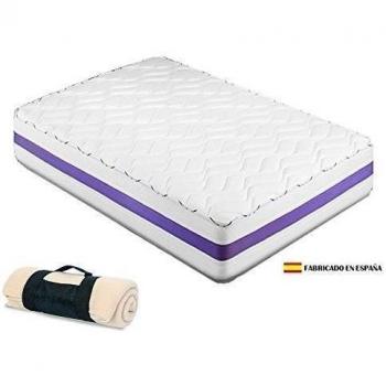 COLCHÓN VISCO VISCOELASTICO VISCOELASTICA MODELO VISCOTECH 100% SALUD - SISTEMA INTELIGENTE DE DESCANSO -- DISPONIBLE EN TODAS LAS MEDIDAS