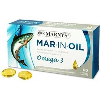 Aceite de Salmón Omega 3, 60 Cápsulas - Marnys