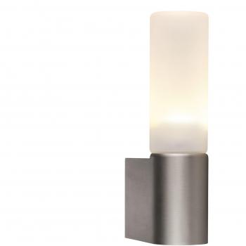 Nordlux 78481032 Espejo Lámpara, aluminio, E27, 5,5 x 10,7 x 21 cm, Plata